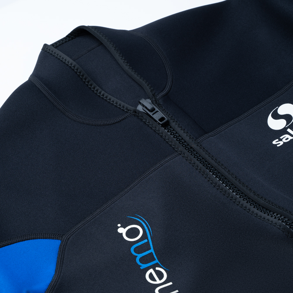 Гидрокостюм для плавания SALVAS Shorty Nemo Man Tg, мужской, чёрно-синий, Размер l