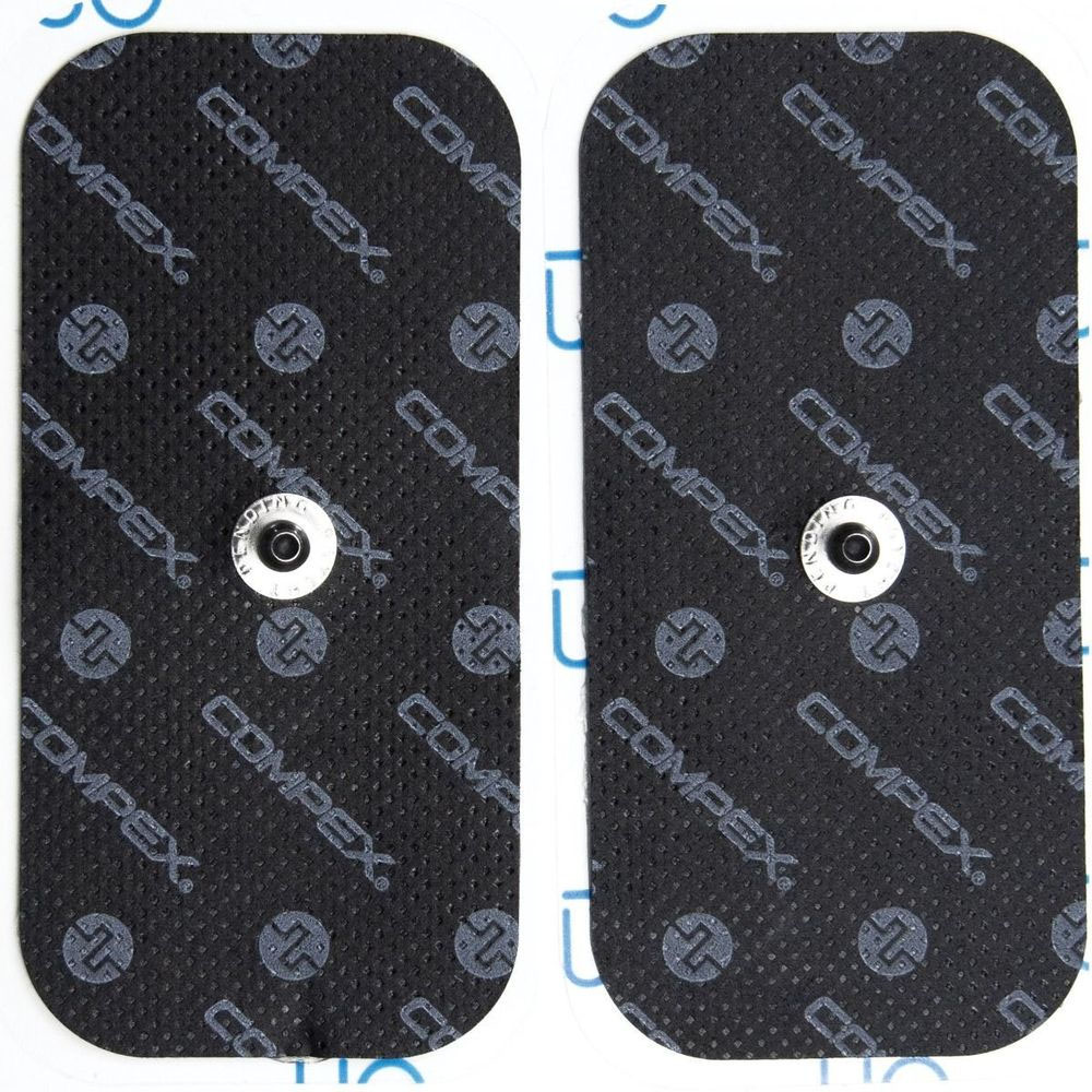 Электроды для миостимуляции COMPEX Performance Snap, 5 х 10 см, 2 шт в упаковке