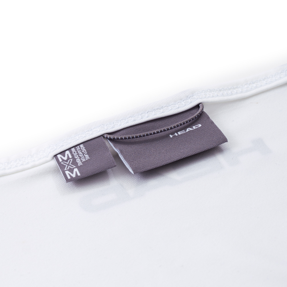 Футболка HEAD Club 22 T-Shirt W, женская, Размер l, Цвет Бело-темносиний