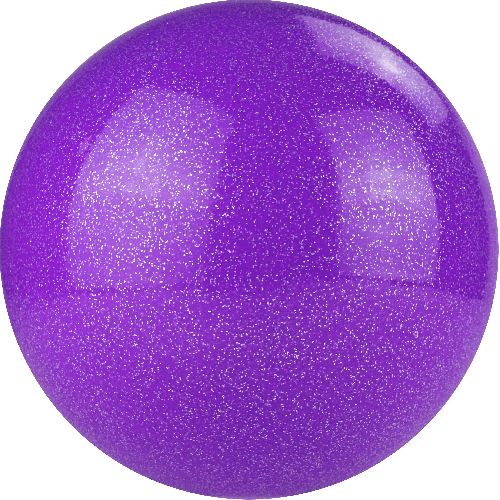 Мяч для художественной гимнастики TORRES, Диаметр 19 см, Цвет Лиловый