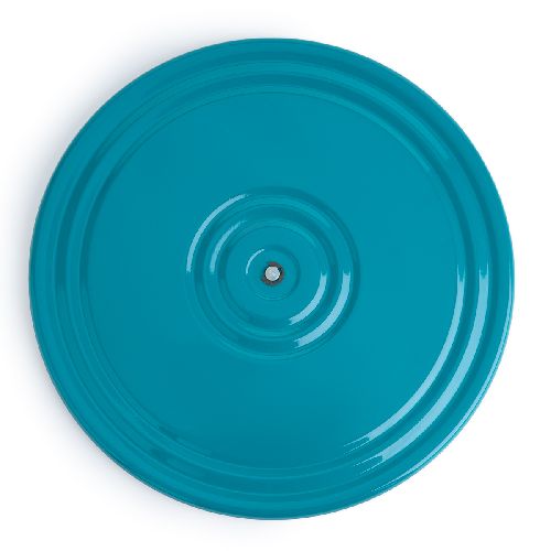 Диск здоровья 2-х цветный, металлический, диаметр 28 см, Цвет Голубой