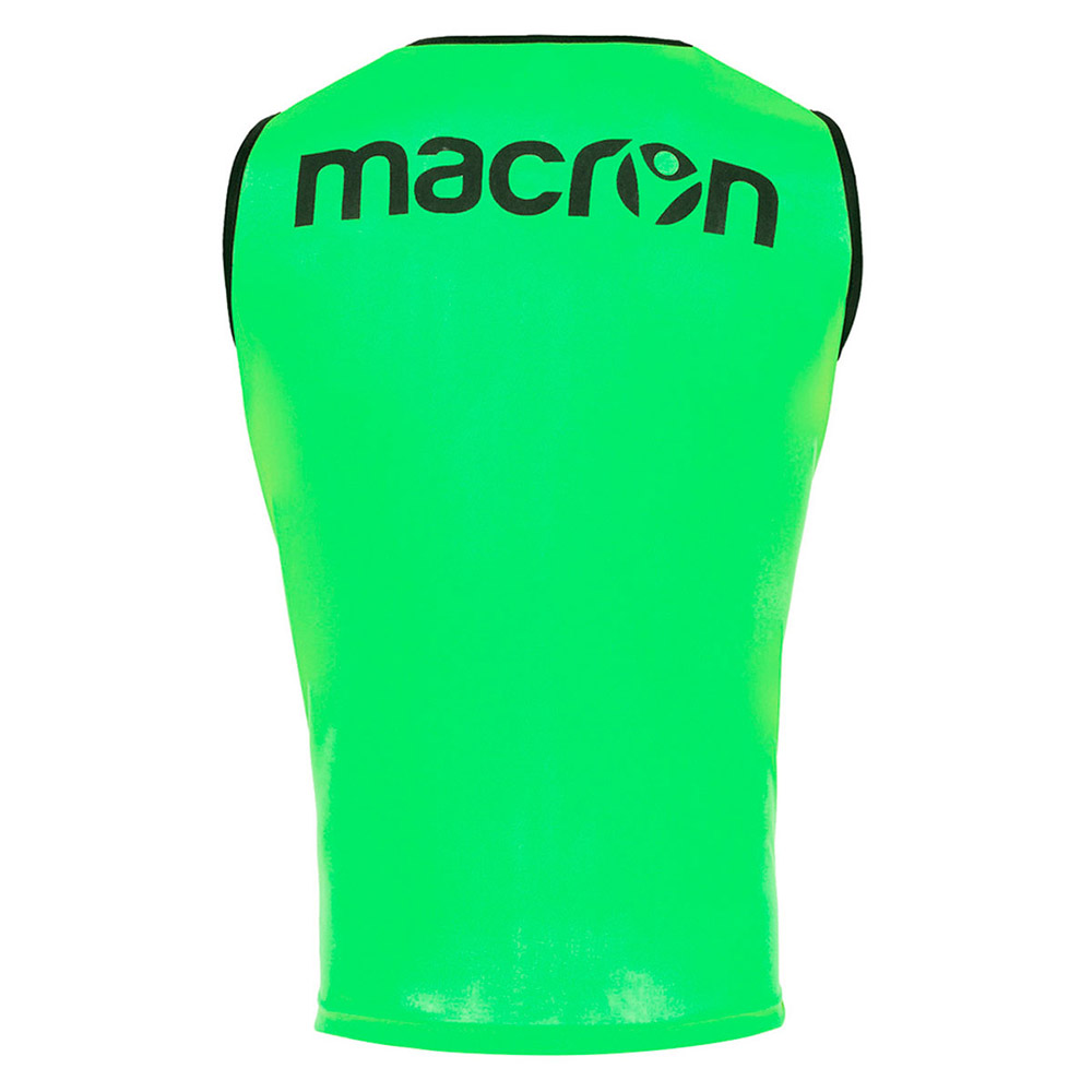 Манишка тренировочная MACRON Practice+, Размер l, Цвет Зеленый