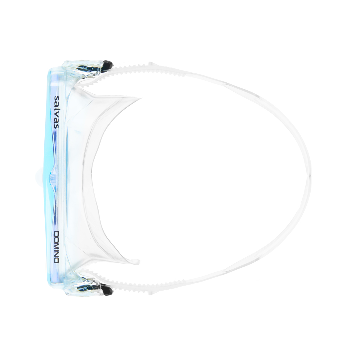 Маска для плавания SALVAS Domino Jr Mask, размер детский, Размер junior, Цвет Голубой