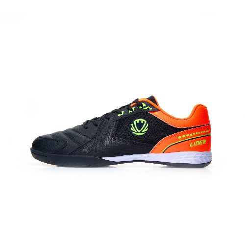 Бутсы зальные TORRES LIDER, Размер 38, Цвет Черный/Оранжевый