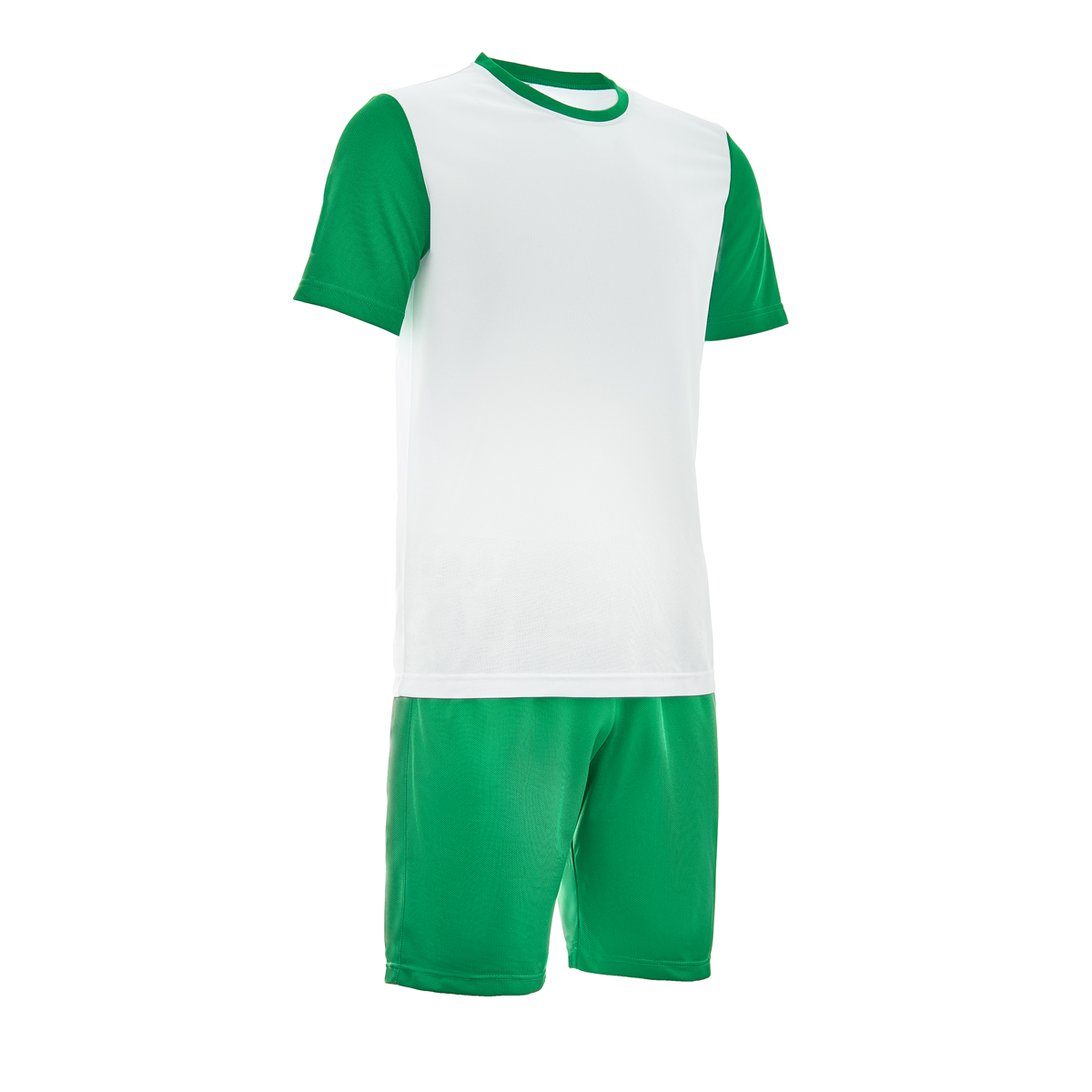 Форма футбольная игровая TORRES Sport, Размер l, Цвет Белый/Зеленый