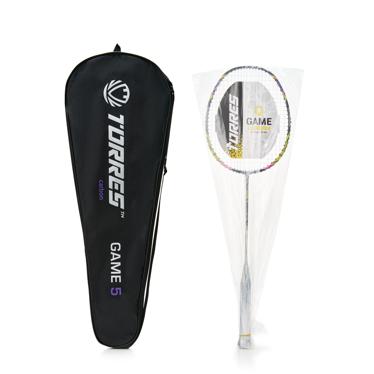 Ракетка для бадминтона TORRES Game, карбон