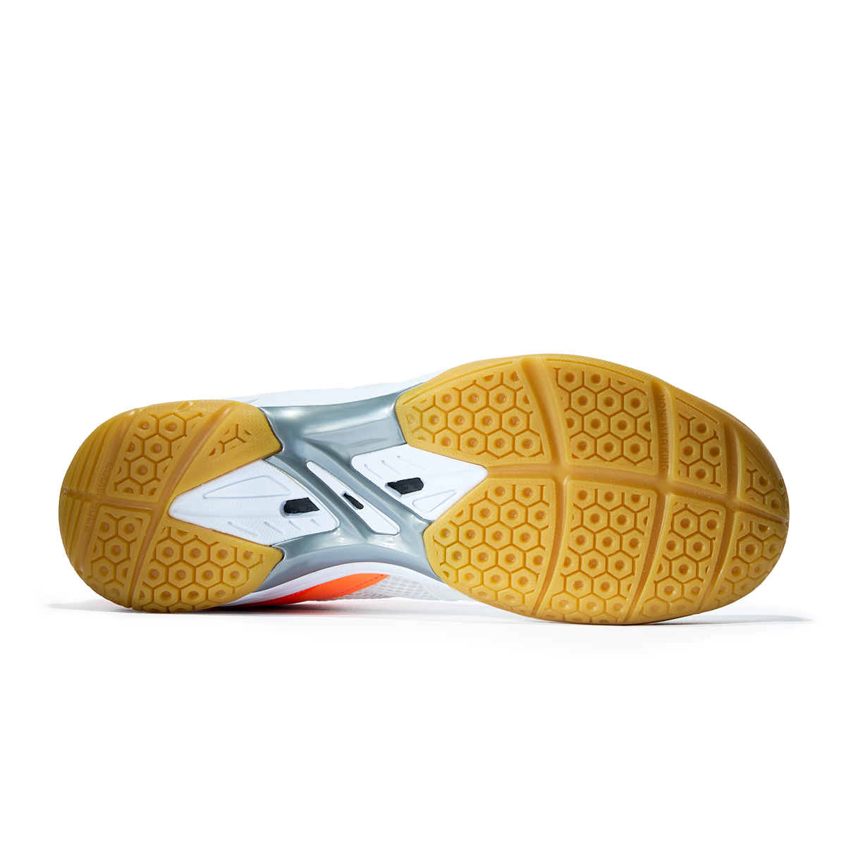 Бутсы зальные TORRES MAXIMA, Размер 39, Цвет Белый/Оранжевый