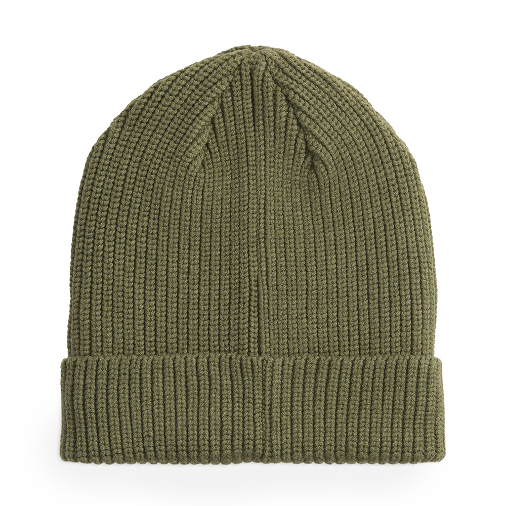 Шапка PUMA ESS №1 Logo Patch Mid Crown Beanie, Цвет Оливковый
