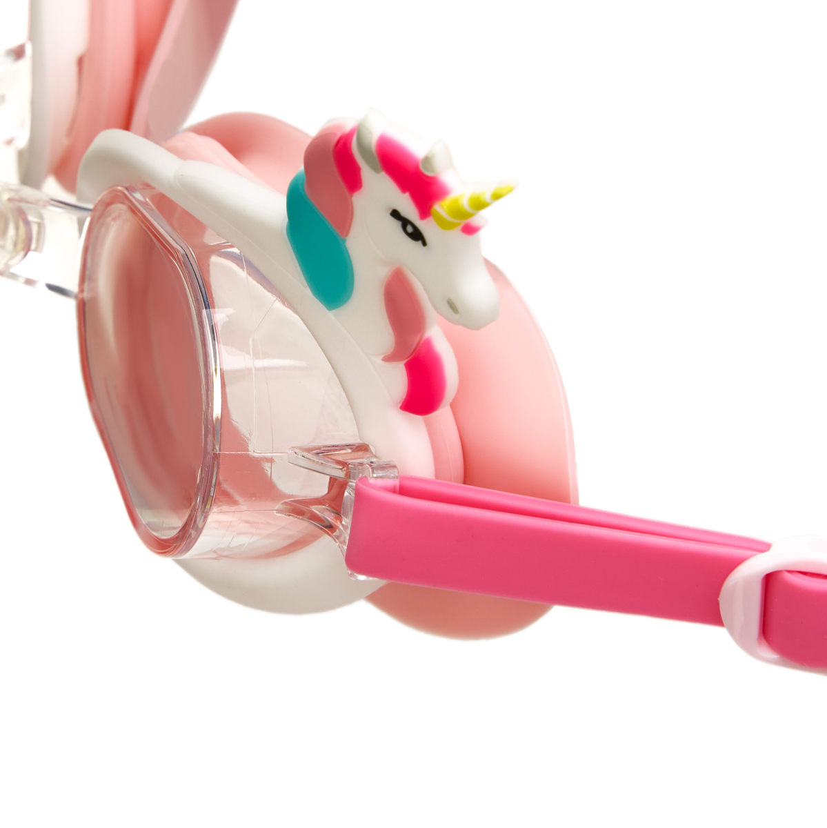 Очки для плавания TORRES Fun Kids детские (2-5 лет), Цвет очков/линз Розовый/Прозрачный