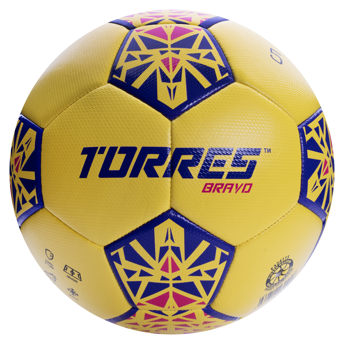 Мяч футбольный TORRES Bravo-4, Размер 4