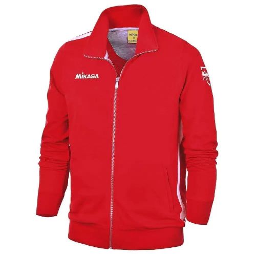 Куртка от костюма MIKASA, мужская, Размер 3xl, Цвет Красный