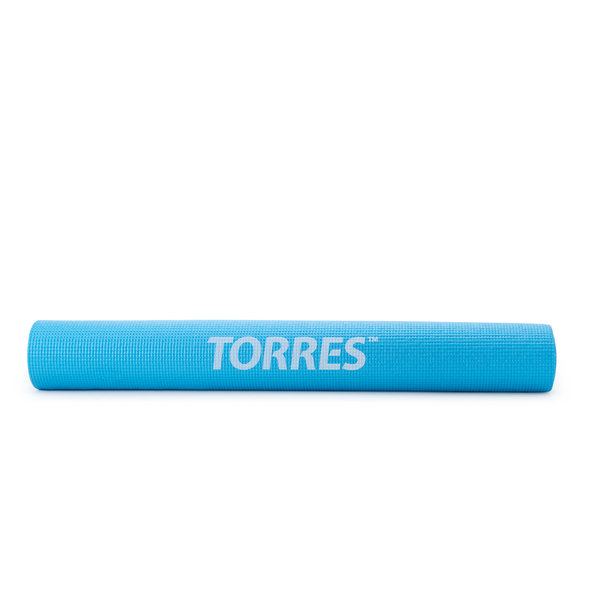 Коврик для йоги TORRES Basis 3, ПВХ 3 мм, голубой, Толщина коврика 3 мм