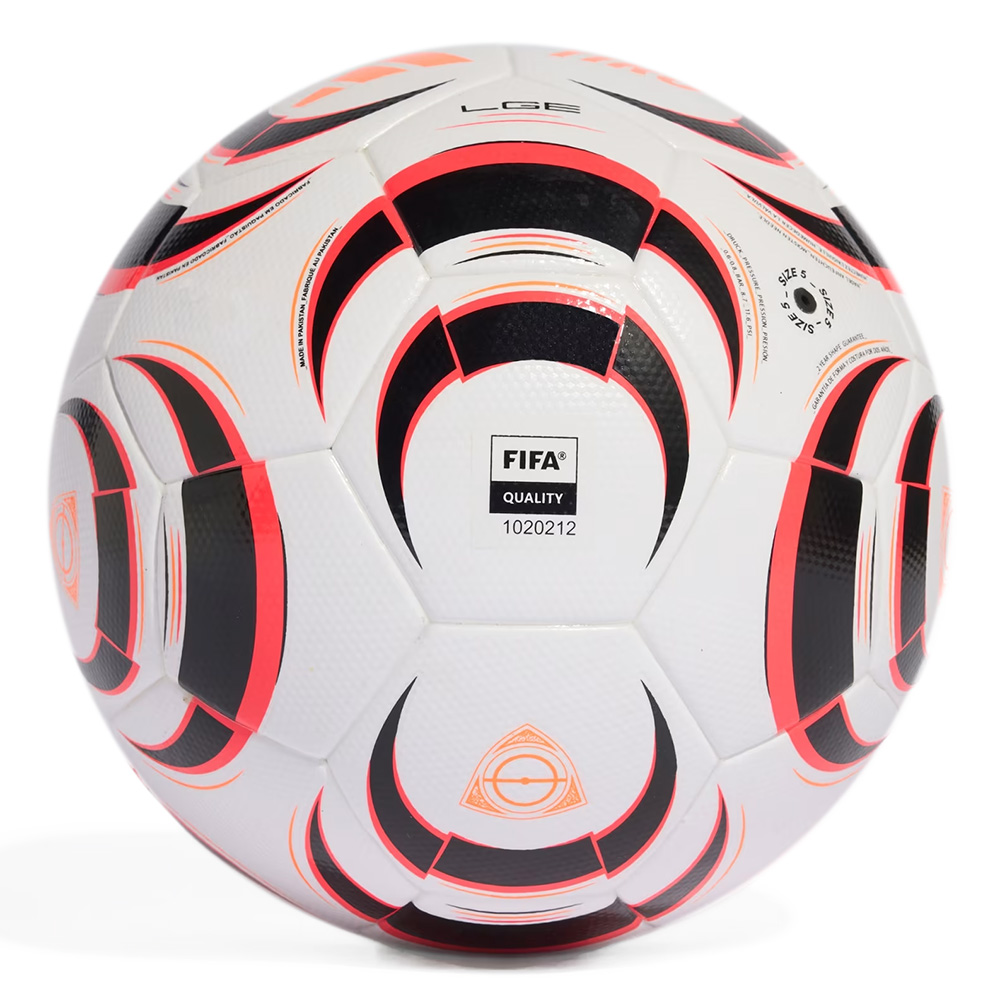 Мяч футбольный ADIDAS Tiro League TB, FIFA Quality, Размер 5, Цвет Бело-черно-красный