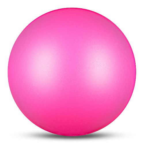 Мяч для художественной гимнастики  INDIGO IN315 диаметр 15 см, Цвет Цикламеновый