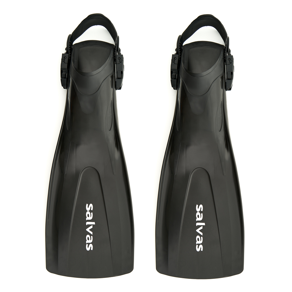 Ласты для плавания SALVAS Hazard Plus Fin, Размер l-xl, Цвет Черный