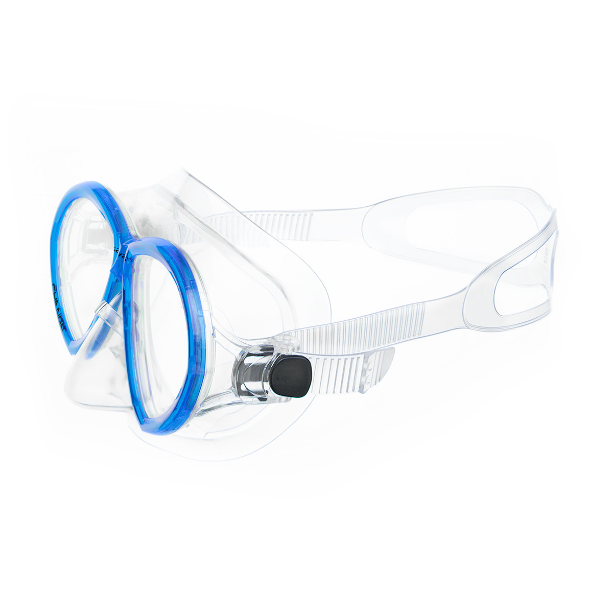 Маска для плавания SALVAS Change Mask, размер взрослый, Цвет Синий