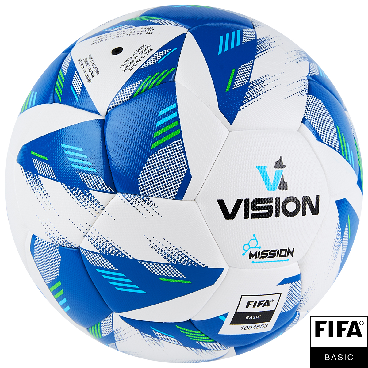 Мяч футбольный VISION Mission, FIFA Basic, Размер 4
