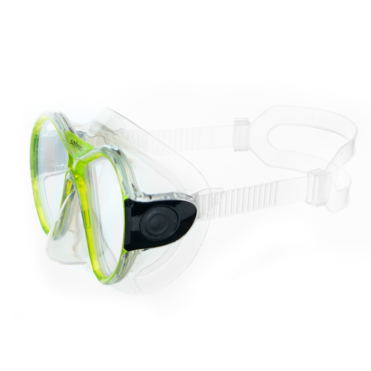 Маска для плавания SALVAS Kool Mask, профессиональная, размер взрослый, Цвет Желтый