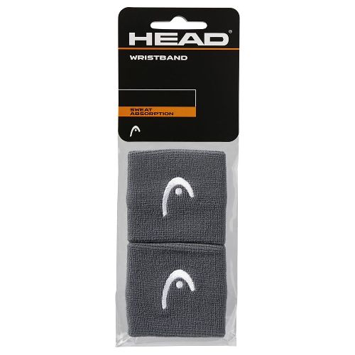 Напульсники HEAD 2,5'', ширина 7см, 2 шт., Цвет Серый