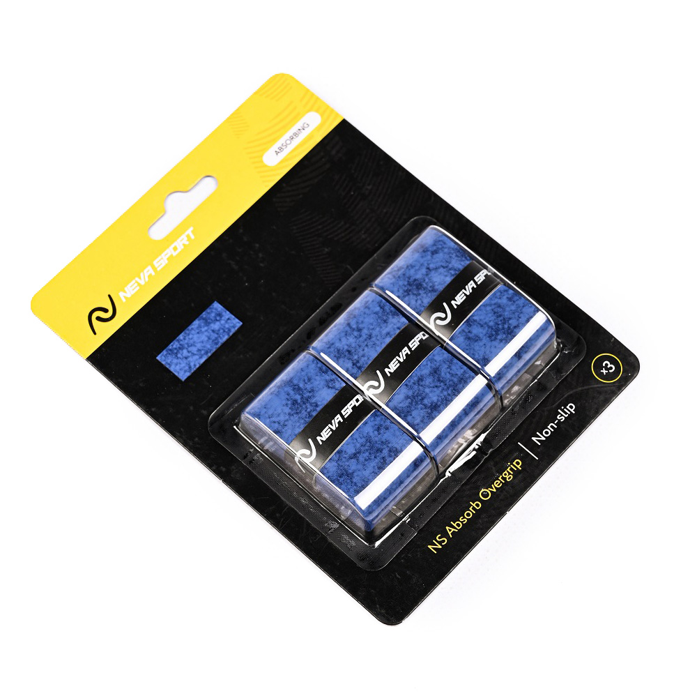 Овергрип NEVA SPORT, упаковка 3шт, Цвет Синий