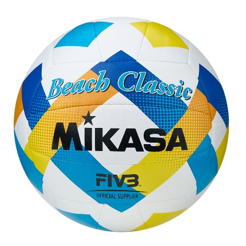 Мяч для пляжного волейбола Mikasa, Цвет Сине-оранжевый