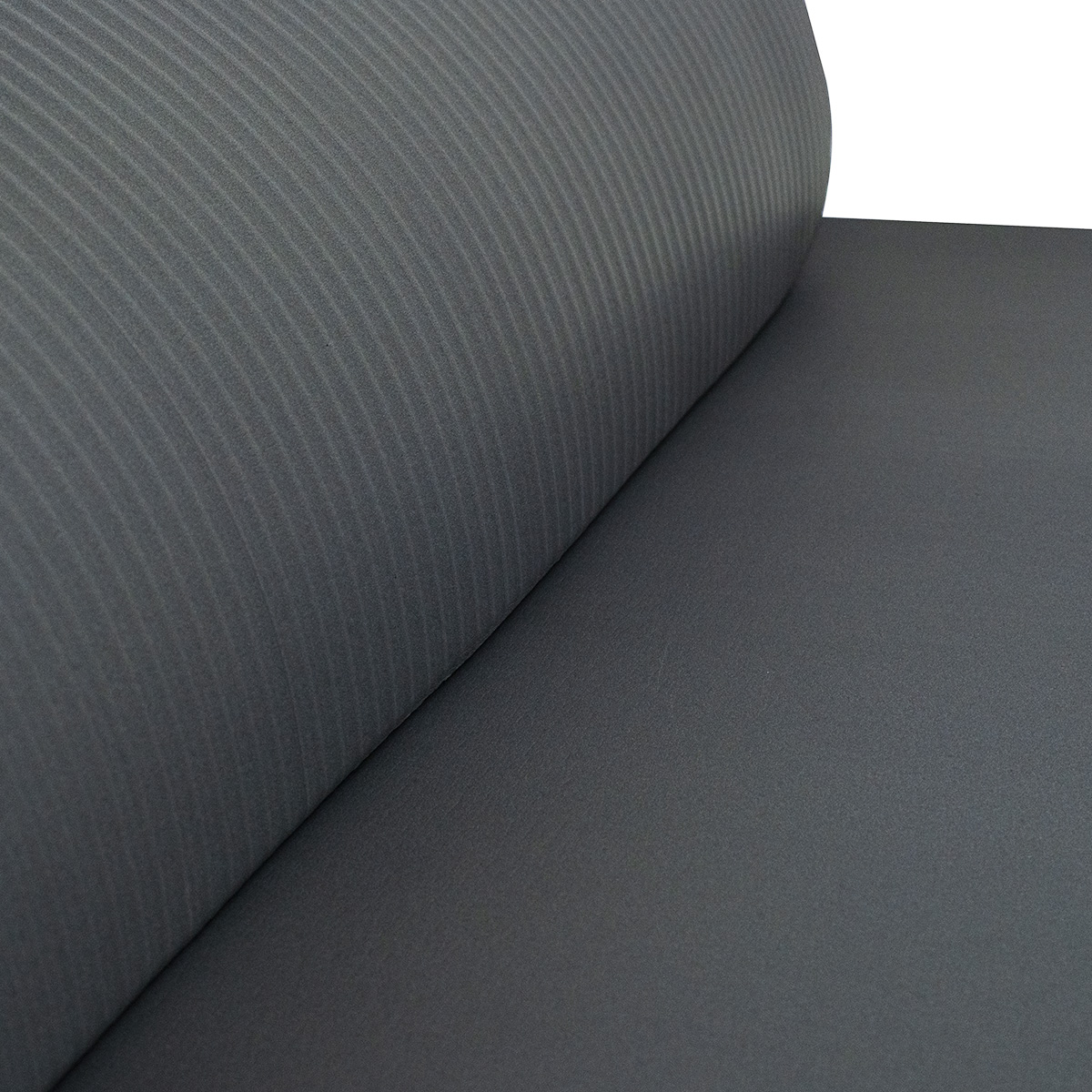 Коврик для йоги TORRES SOFT, каучук 1 см, серый, Толщина коврика 10 мм