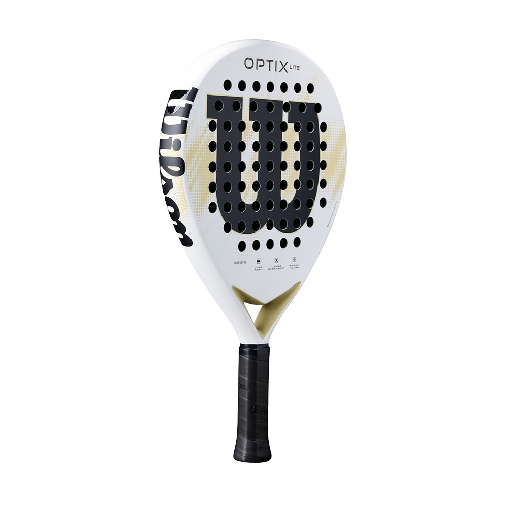 Ракетка для падела WILSON Optix
V2 Lite WH, Цвет Белый/Черный/Бежевый