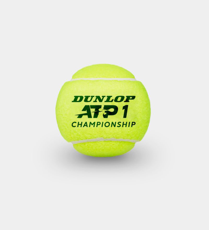 Мячи для большого тенниса Dunlop ATP Championship 4B, упаковка 4 шт,  ITF