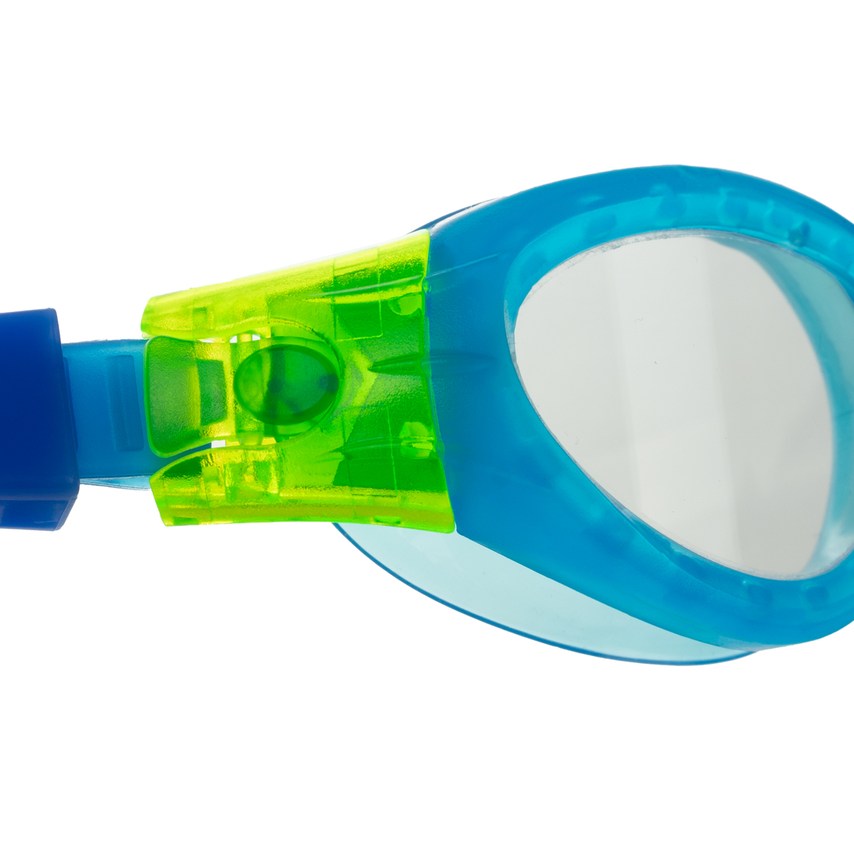 Очки для плавания TORRES Leisure Kids детские (2-5 лет), Цвет очков/линз Голубой/Прозрачный