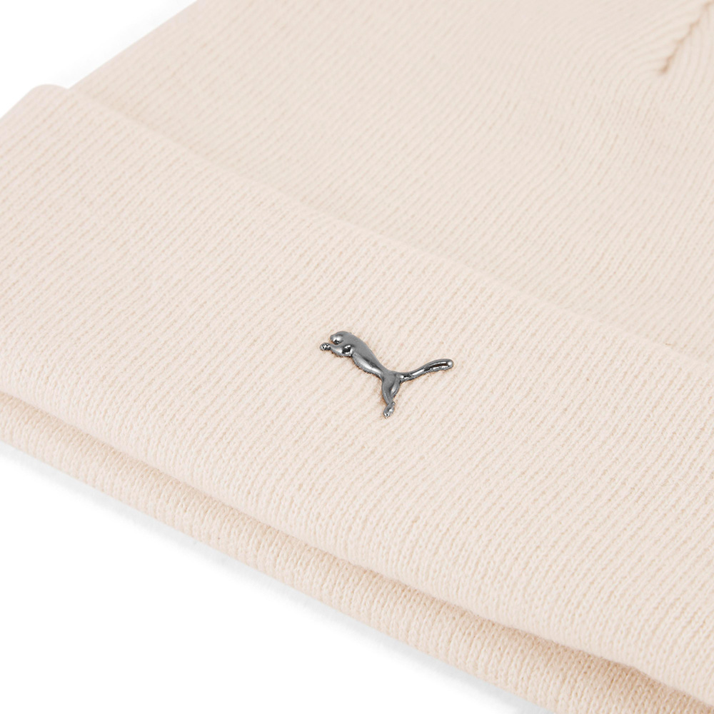 Шапка PUMA Metal Cat HighCrownBeanie, Цвет Молочный