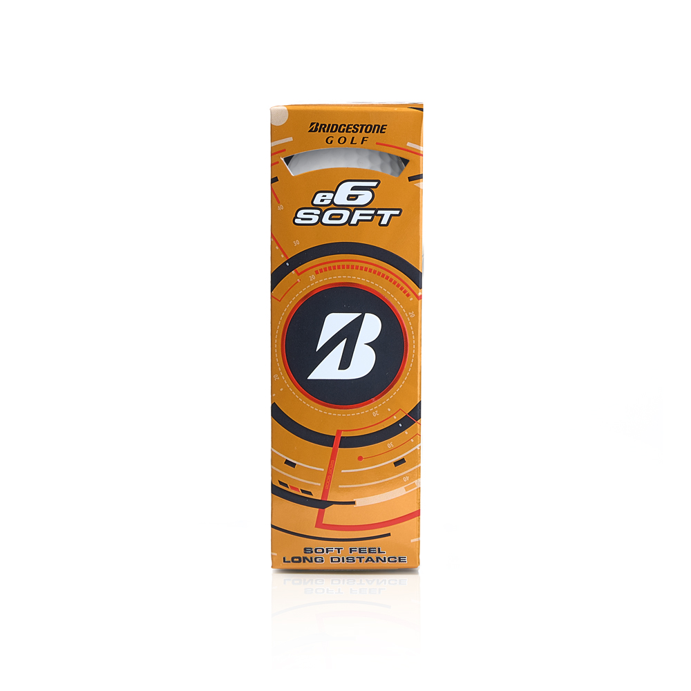 Мяч для гольфа Bridgestone 25 e6 Soft White