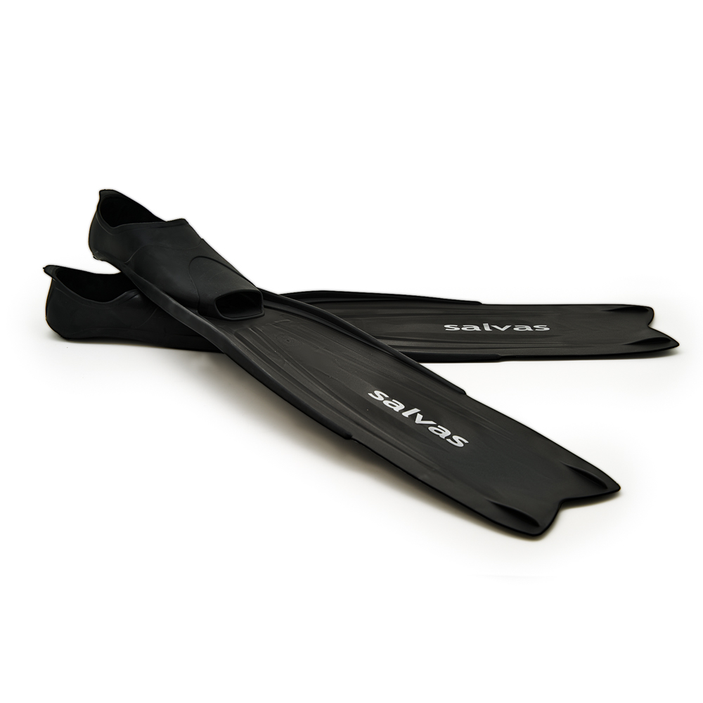 Ласты для плавания SALVAS Shark Fin, цвет черный, Размер 40-41