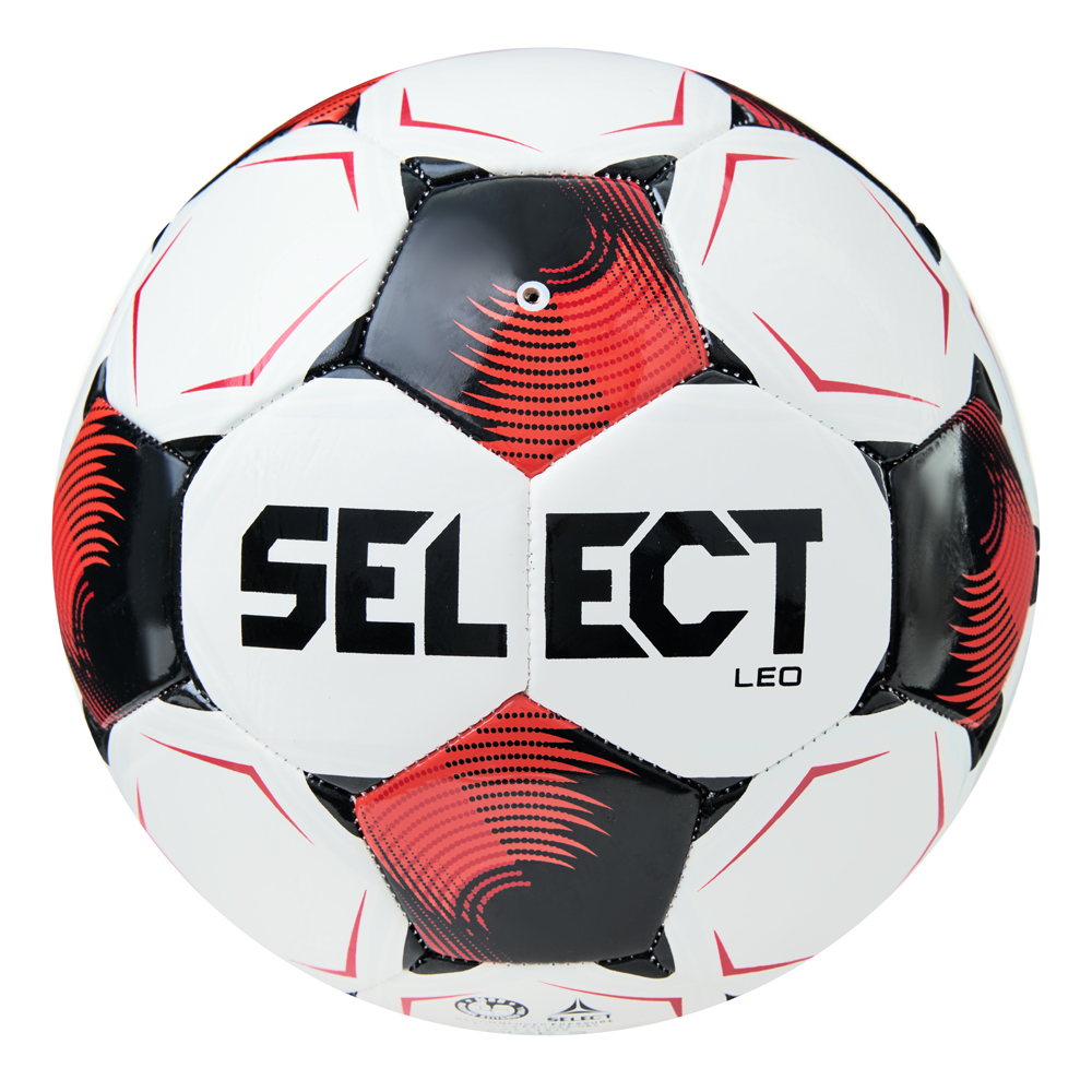Мяч футбольный SELECT Leo V26, размер 5, бело-черно-красный