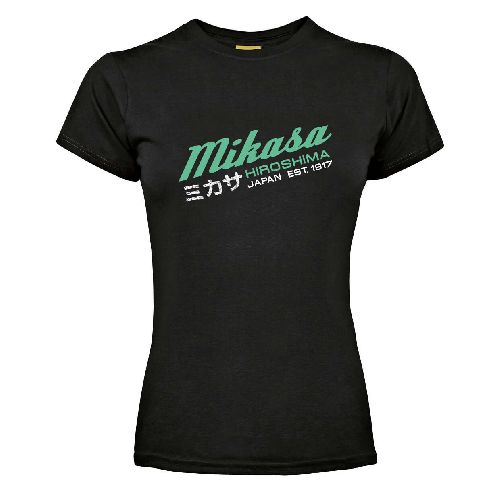 Футболка MIKASA, женская, Размер m, Цвет Черный