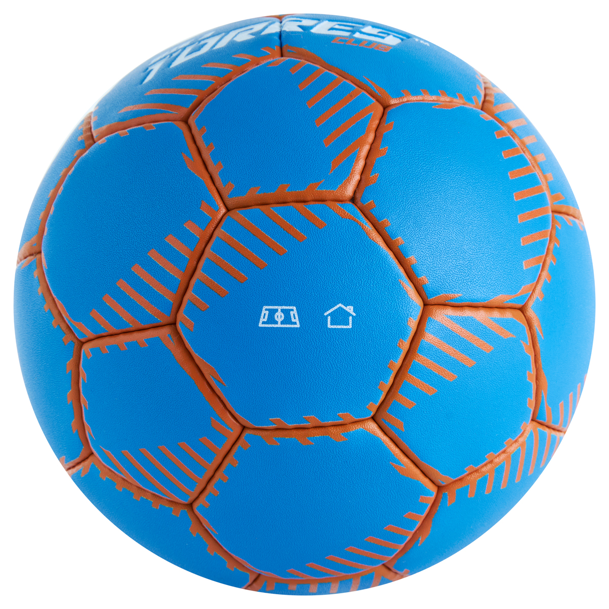 Мяч гандбольный TORRES Club, Размер 3, Цвет Синий
