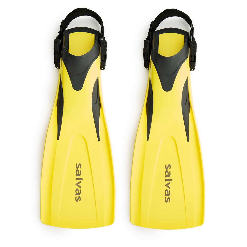 Ласты для плавания SALVAS Hazard Plus Fin, Размер m-l, Цвет Желтый