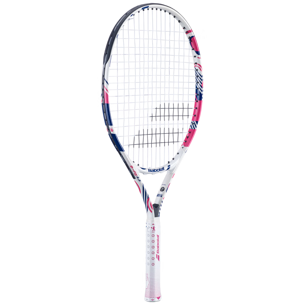 Ракетка для большого тенниса BABOLAT B`FLY 23 Gr000, детская, 7-9 лет, Цвет Белый