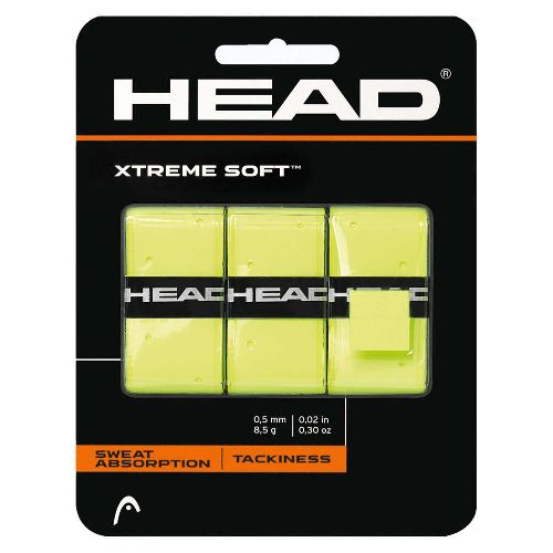 Овергрип HEAD Xtreme Soft, упаковка 3 шт., Цвет Желтый