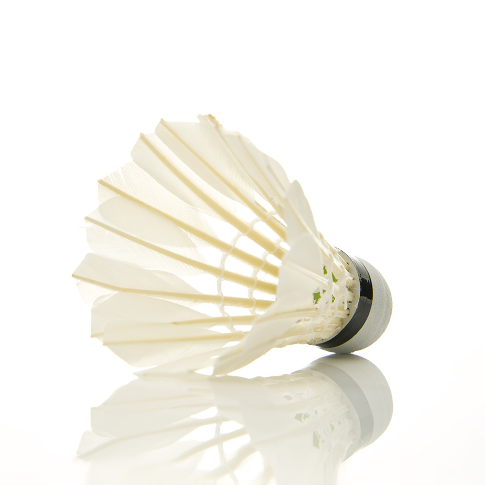 Воланы для бадминтона DOUBLE FISH JINQUE 09, перо, 12 шт.