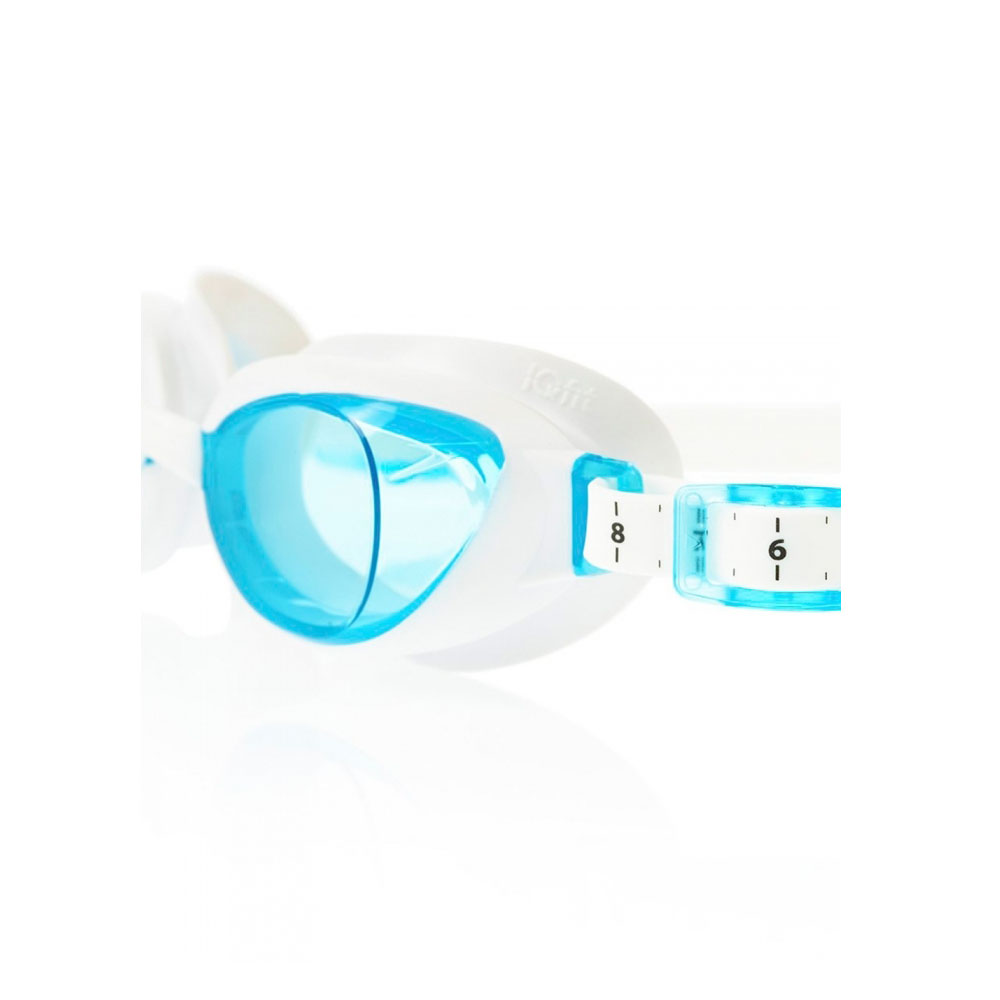 Очки для плавания SPEEDO Aquapure Female, Цвет очков/линз Белый/Голубой