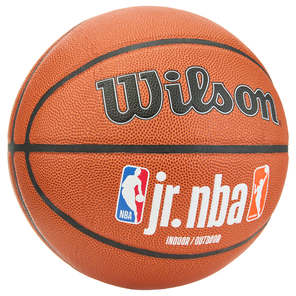 Мяч баскетбольный Wilson JR. NBA Fam Logo Indoor Outdoor, Размер 7