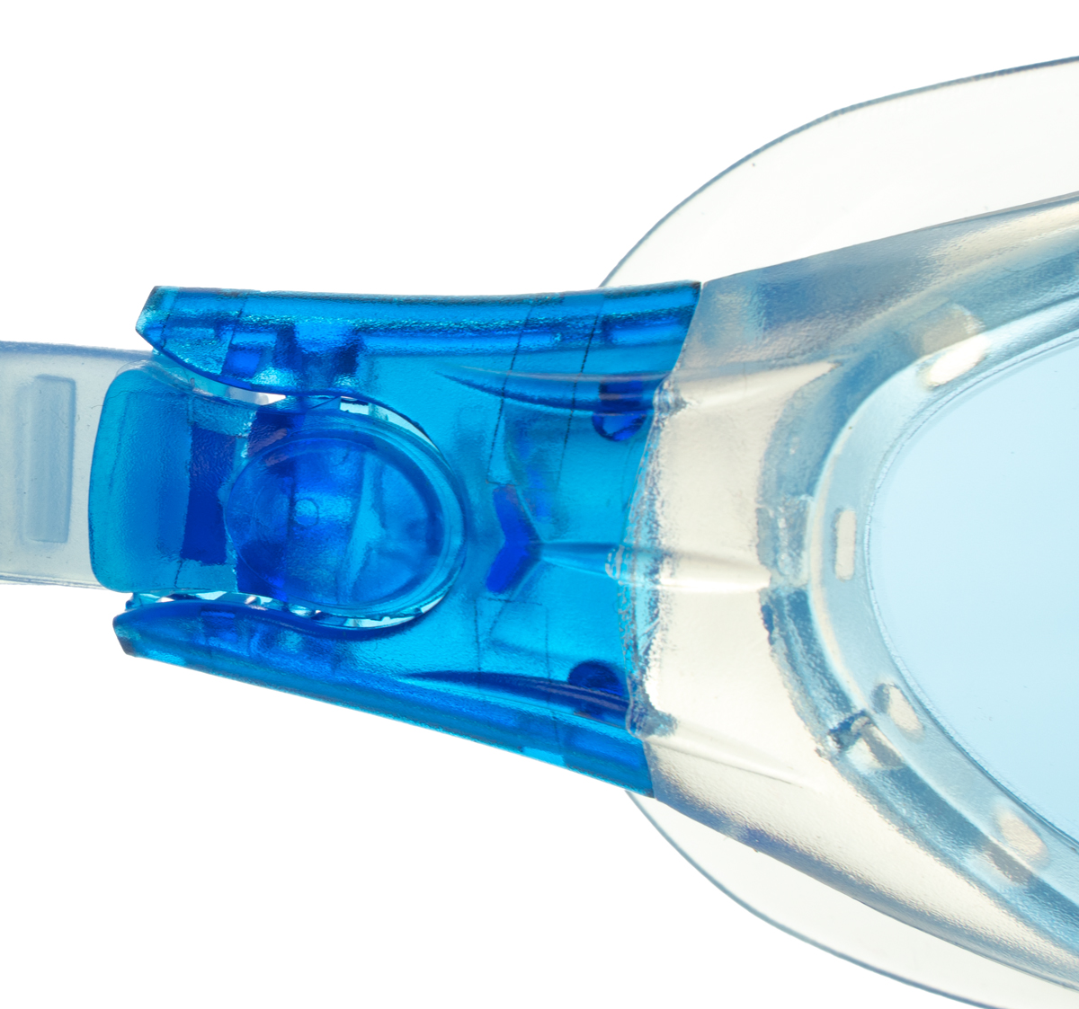 Очки для плавания TORRES Leisure Adult, Цвет очков/линз Прозрачный/Голубой