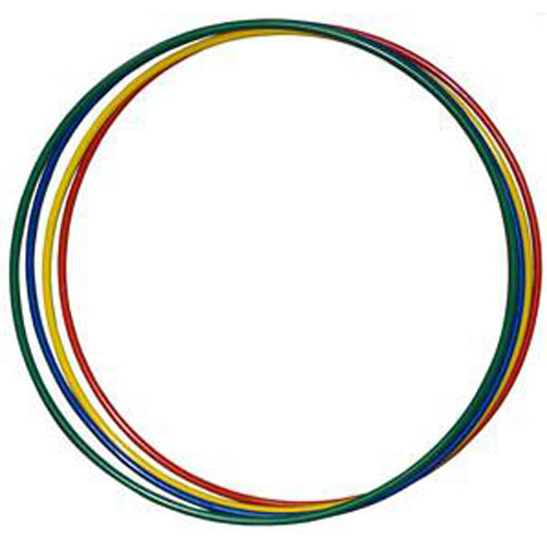 Обруч гимнастический алюминиевый, Цвет Мультиколор