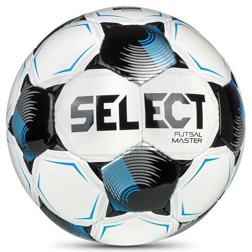 Мяч футзальный SELECT Futsal Master V26, FIFA Basic, Цвет Белый/Синий/Черный