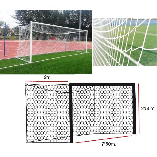 Сетка футбольная EL LEON DE ORO, нить 4мм, профессиональная
