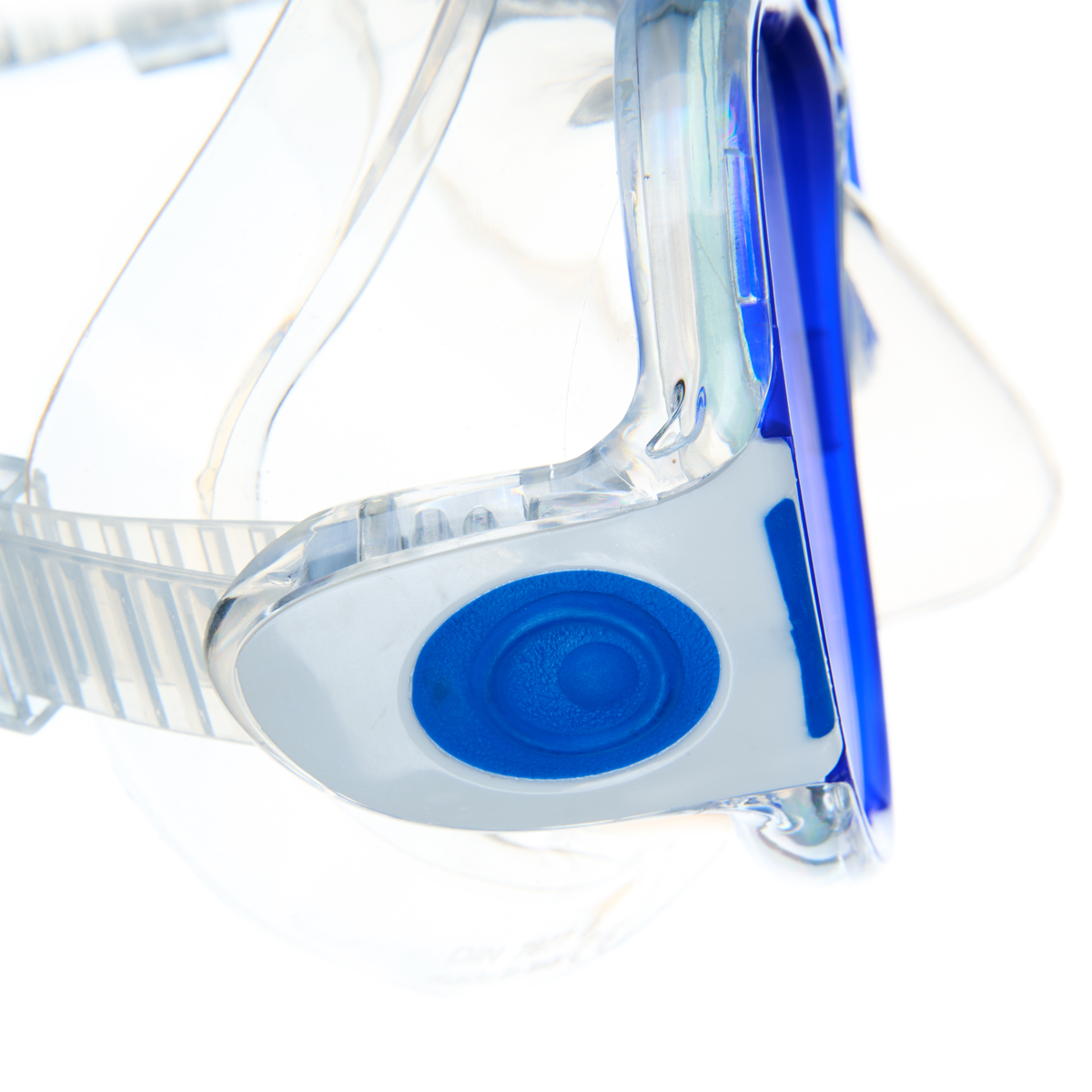 Маска для плавания SALVAS Kool Mask, профессиональная, размер взрослый, Цвет Синий