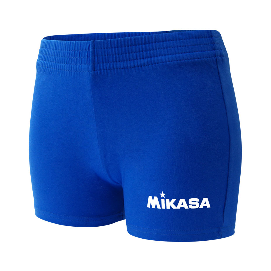 Шорты тренировочные женские MIKASA, Размер xl, Цвет Синий