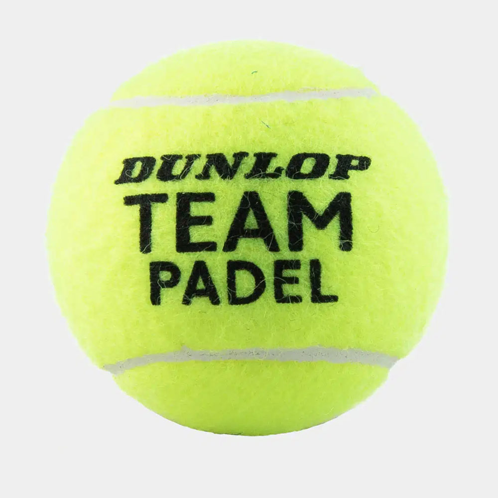 Мяч для падела Dunlop Team Padel, упаковка 3 мяча