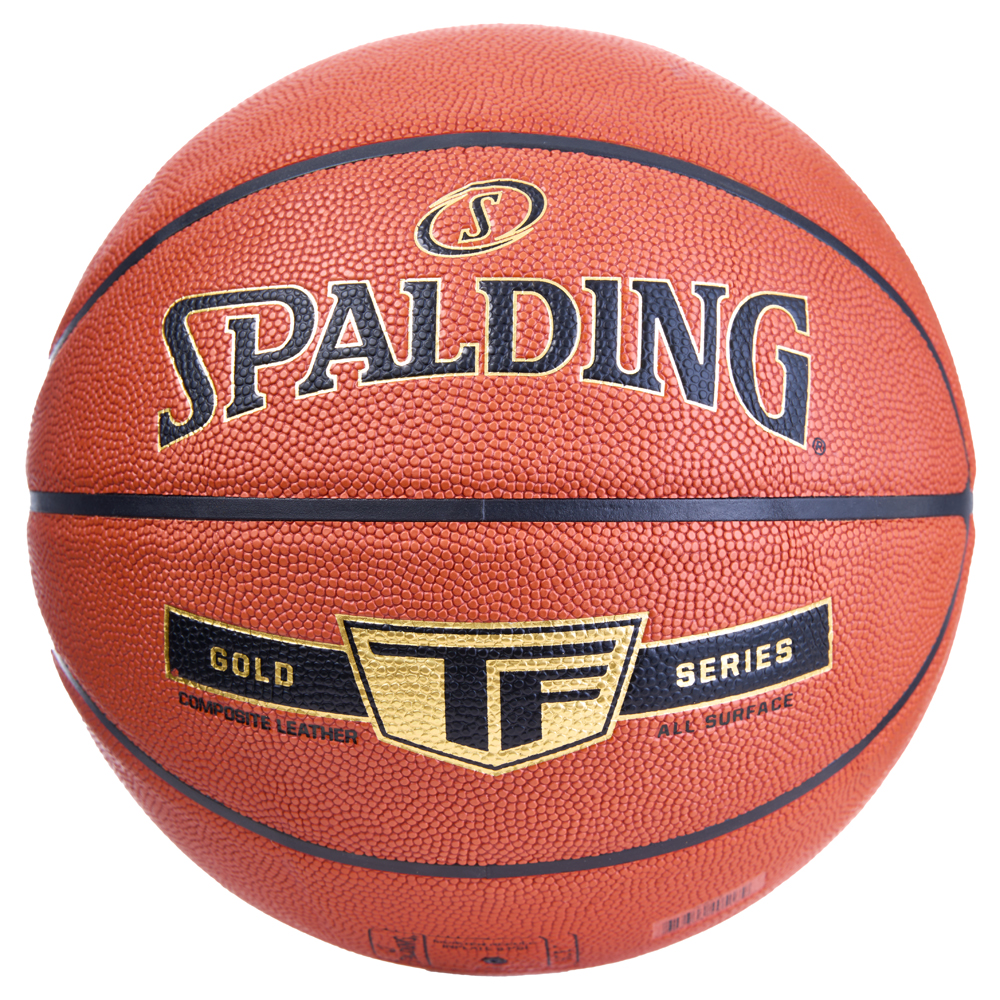 Мяч баскетбольный Spalding TF Gold, микрофибра, Размер 7