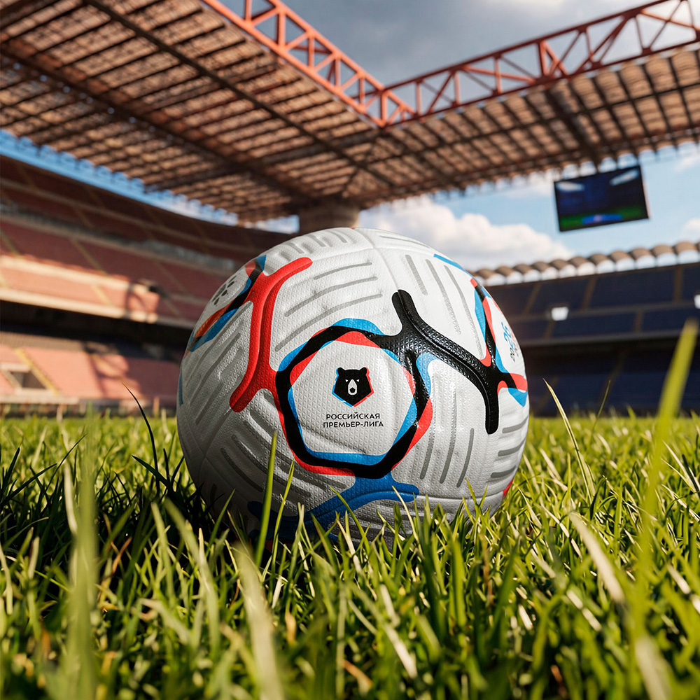 Мяч футбольный KELME Russian Premier League 26-27, FIFA Quality Pro, размер 5